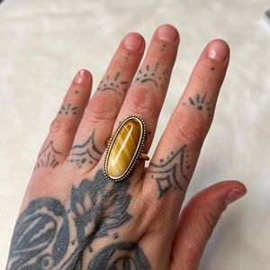 Avon Gold Toned Ring